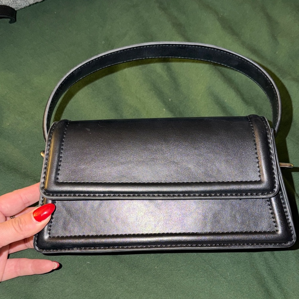 BCBG black Shoulder Bag with shoulder strap